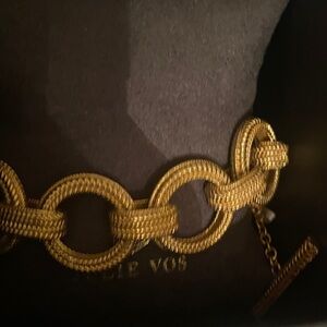 Gold Chain bracelet Julie Vos 🖤😻🐆